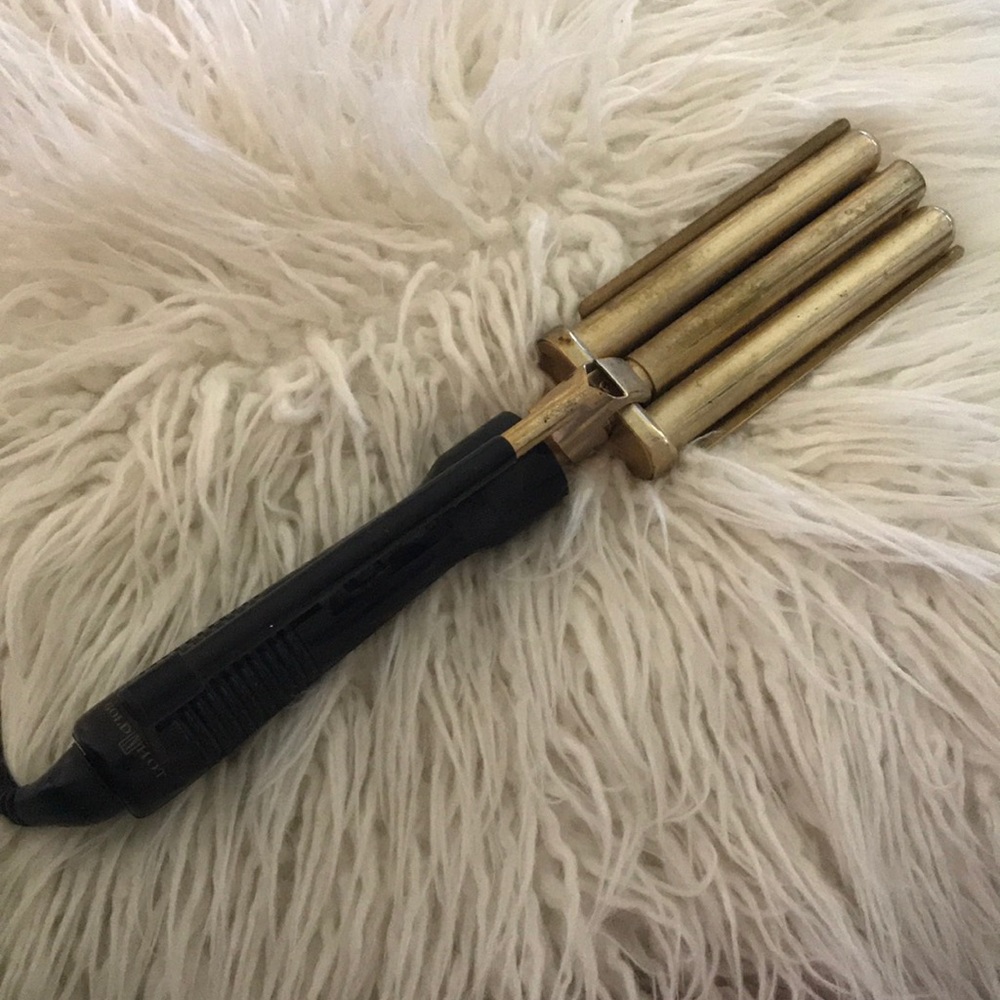 Gold N Hot Professional 3 barrel waver